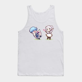 Himmel and Frieren - Flying Kiss Tank Top
